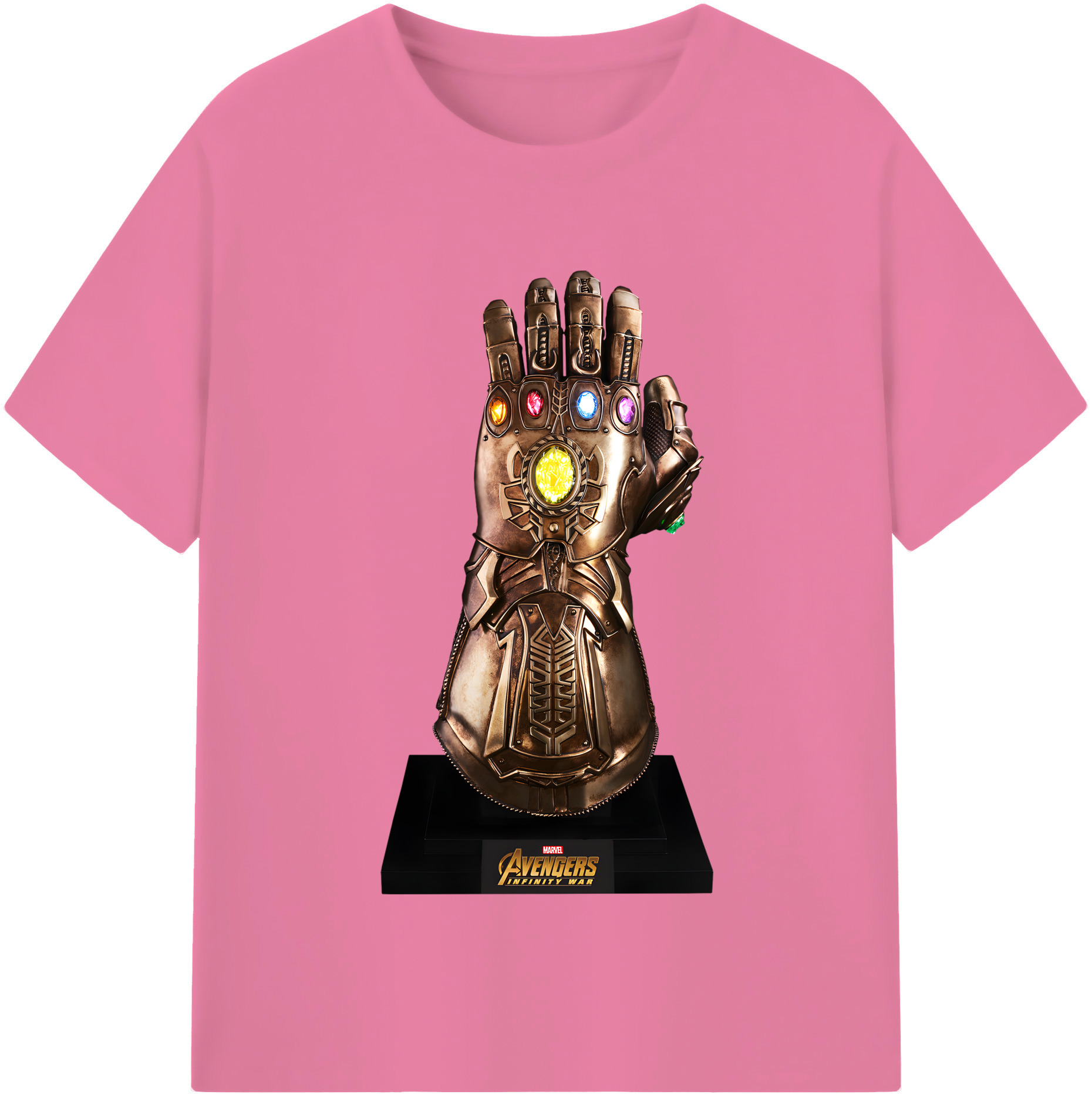 （画像用） アベンジャーズ The Avengers 綿100％半袖Tシャツ（フロントプリント）